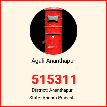 Agali Ananthapur pin code, district Ananthapur in Andhra Pradesh