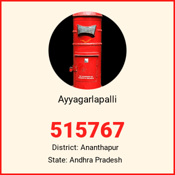 Ayyagarlapalli pin code, district Ananthapur in Andhra Pradesh