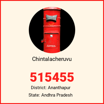 Chintalacheruvu pin code, district Ananthapur in Andhra Pradesh