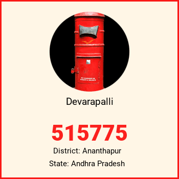 Devarapalli pin code, district Ananthapur in Andhra Pradesh