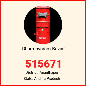 Dharmavaram Bazar pin code, district Ananthapur in Andhra Pradesh