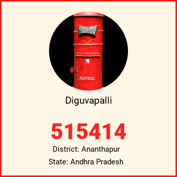 Diguvapalli pin code, district Ananthapur in Andhra Pradesh