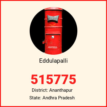 Eddulapalli pin code, district Ananthapur in Andhra Pradesh