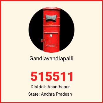 Gandlavandlapalli pin code, district Ananthapur in Andhra Pradesh