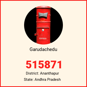 Garudachedu pin code, district Ananthapur in Andhra Pradesh
