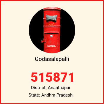 Godasalapalli pin code, district Ananthapur in Andhra Pradesh