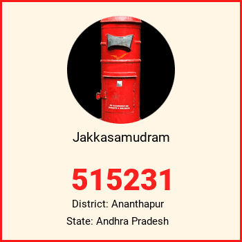 Jakkasamudram pin code, district Ananthapur in Andhra Pradesh