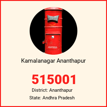 Kamalanagar Ananthapur pin code, district Ananthapur in Andhra Pradesh