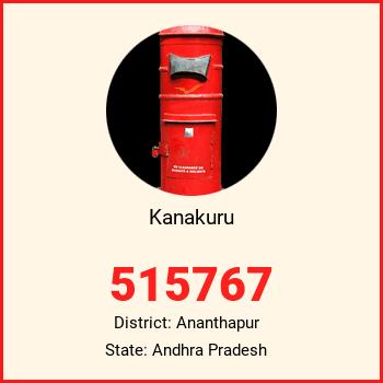 Kanakuru pin code, district Ananthapur in Andhra Pradesh