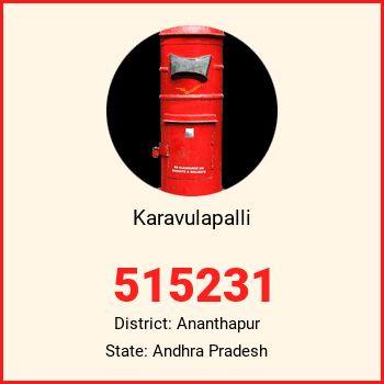 Karavulapalli pin code, district Ananthapur in Andhra Pradesh