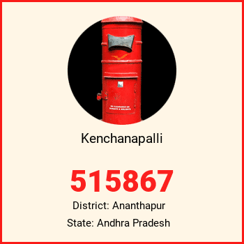 Kenchanapalli pin code, district Ananthapur in Andhra Pradesh