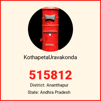 KothapetaUravakonda pin code, district Ananthapur in Andhra Pradesh