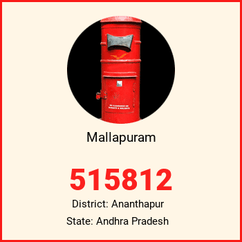 Mallapuram pin code, district Ananthapur in Andhra Pradesh