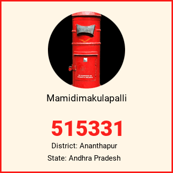 Mamidimakulapalli pin code, district Ananthapur in Andhra Pradesh