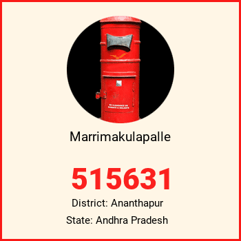 Marrimakulapalle pin code, district Ananthapur in Andhra Pradesh