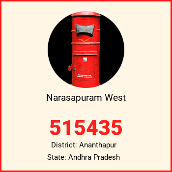 Narasapuram West pin code, district Ananthapur in Andhra Pradesh