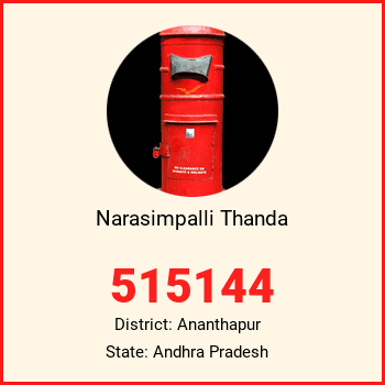 Narasimpalli Thanda pin code, district Ananthapur in Andhra Pradesh