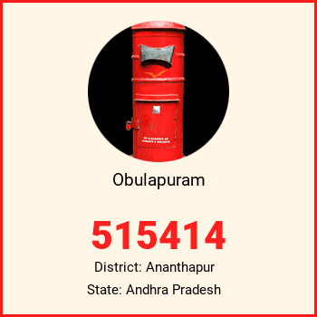 Obulapuram pin code, district Ananthapur in Andhra Pradesh