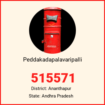 Peddakadapalavaripalli pin code, district Ananthapur in Andhra Pradesh