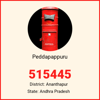 Peddapappuru pin code, district Ananthapur in Andhra Pradesh