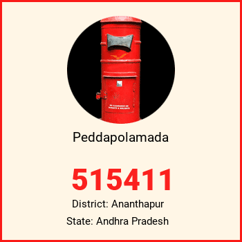 Peddapolamada pin code, district Ananthapur in Andhra Pradesh