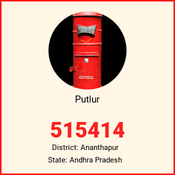 Putlur pin code, district Ananthapur in Andhra Pradesh