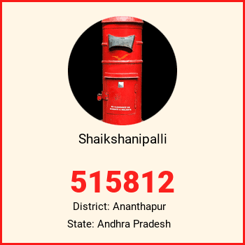Shaikshanipalli pin code, district Ananthapur in Andhra Pradesh