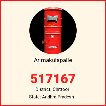 Arimakulapalle pin code, district Chittoor in Andhra Pradesh