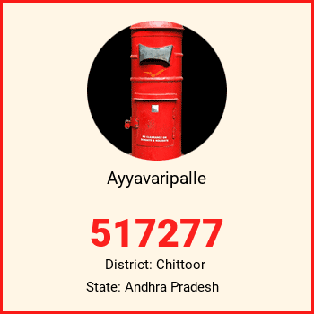Ayyavaripalle pin code, district Chittoor in Andhra Pradesh