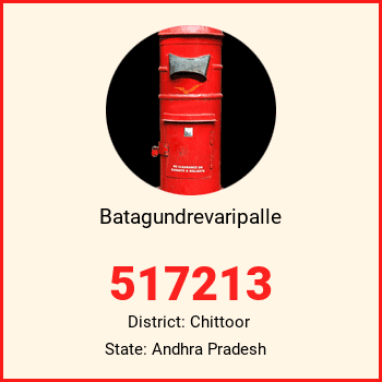 Batagundrevaripalle pin code, district Chittoor in Andhra Pradesh