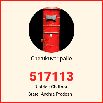 Cherukuvaripalle pin code, district Chittoor in Andhra Pradesh