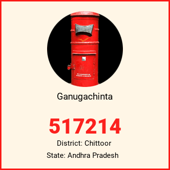 Ganugachinta pin code, district Chittoor in Andhra Pradesh