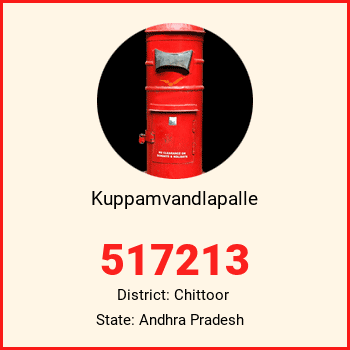 Kuppamvandlapalle pin code, district Chittoor in Andhra Pradesh