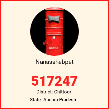 Nanasahebpet pin code, district Chittoor in Andhra Pradesh