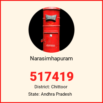 Narasimhapuram pin code, district Chittoor in Andhra Pradesh
