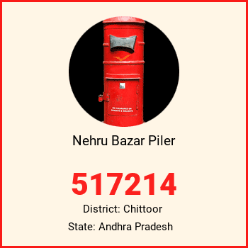 Nehru Bazar Piler pin code, district Chittoor in Andhra Pradesh