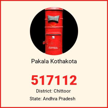 Pakala Kothakota pin code, district Chittoor in Andhra Pradesh