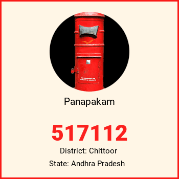 Panapakam pin code, district Chittoor in Andhra Pradesh