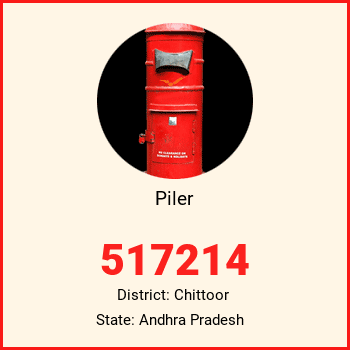 Piler pin code, district Chittoor in Andhra Pradesh