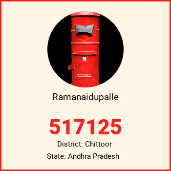 Ramanaidupalle pin code, district Chittoor in Andhra Pradesh