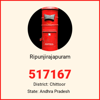 Ripunjirajapuram pin code, district Chittoor in Andhra Pradesh