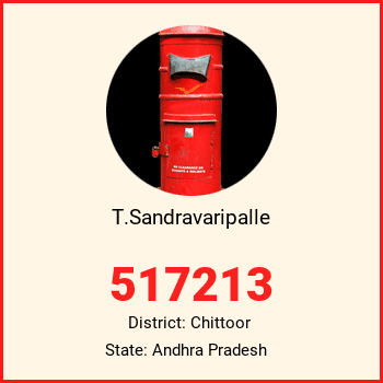 T.Sandravaripalle pin code, district Chittoor in Andhra Pradesh