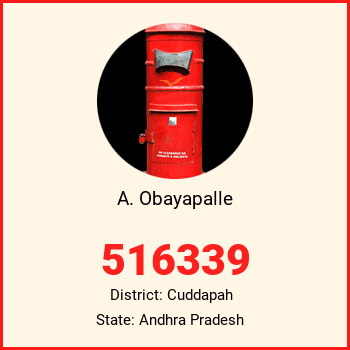 A. Obayapalle pin code, district Cuddapah in Andhra Pradesh