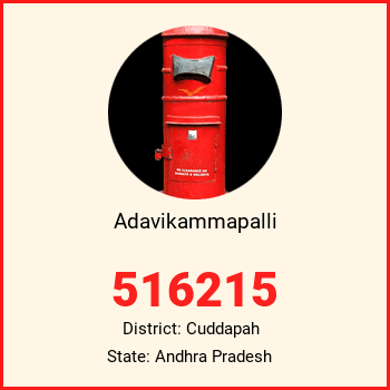 Adavikammapalli pin code, district Cuddapah in Andhra Pradesh