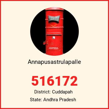 Annapusastrulapalle pin code, district Cuddapah in Andhra Pradesh