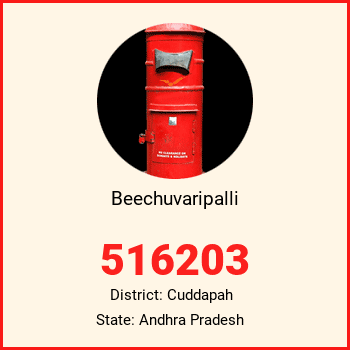 Beechuvaripalli pin code, district Cuddapah in Andhra Pradesh