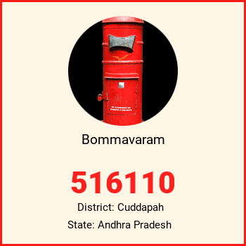 Bommavaram pin code, district Cuddapah in Andhra Pradesh
