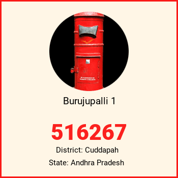 Burujupalli 1 pin code, district Cuddapah in Andhra Pradesh