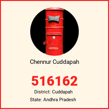 Chennur Cuddapah pin code, district Cuddapah in Andhra Pradesh