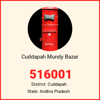 Cuddapah Mundy Bazar pin code, district Cuddapah in Andhra Pradesh